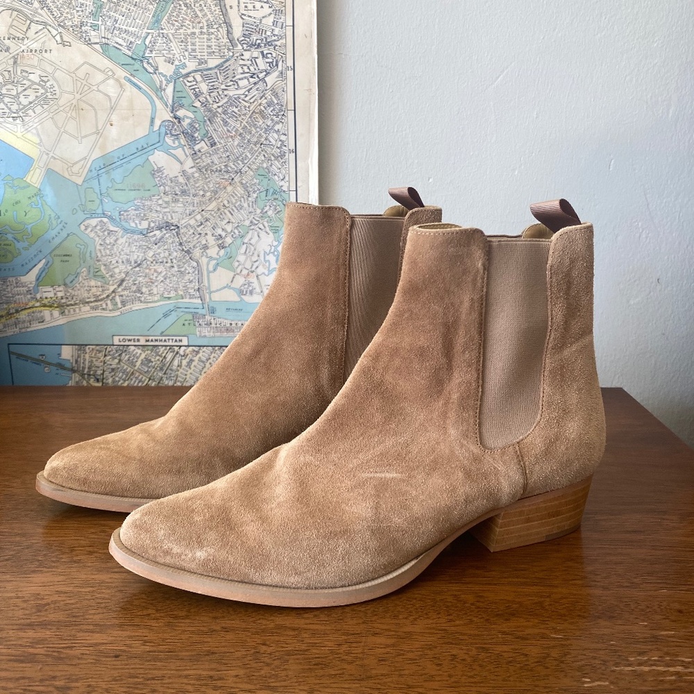 Jack Erwin Suede Chelsea Boots